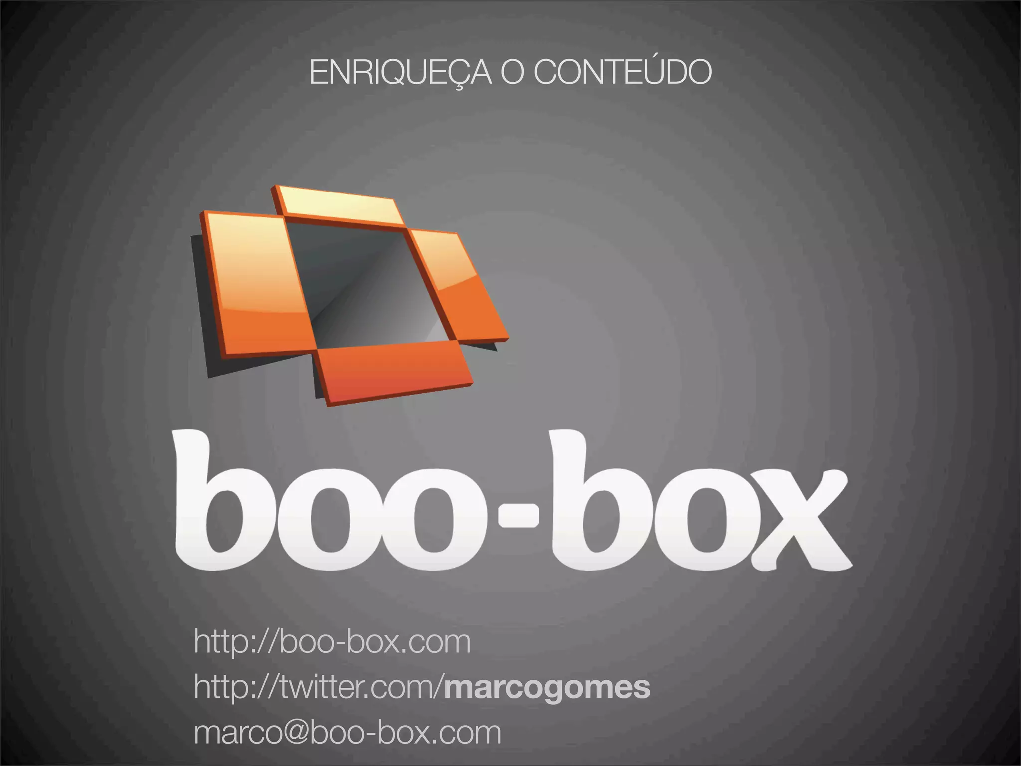 boo-box, lançamentos no BlogCamp SP 2008