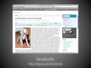 boo-box, lançamentos no BlogCamp SP 2008