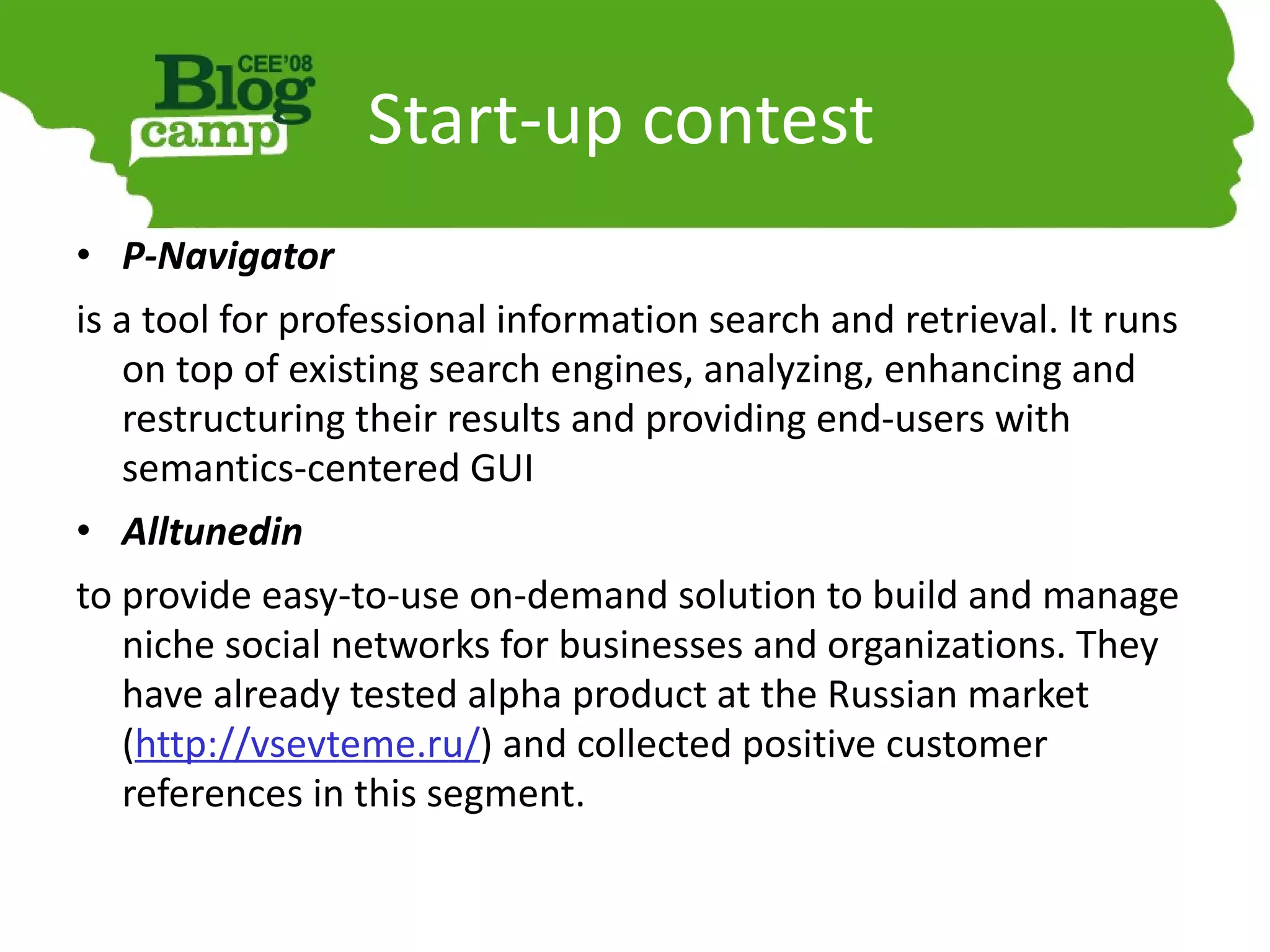 What is a barcamp - BarCamp in Saint-Petersburg Russia 2009 (en)