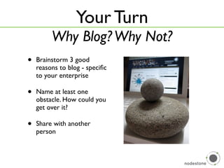 Zero Budget Blogging