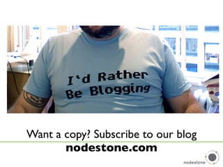 Zero Budget Blogging