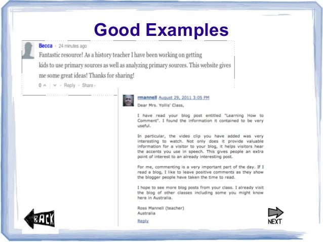 How to write a good application blog