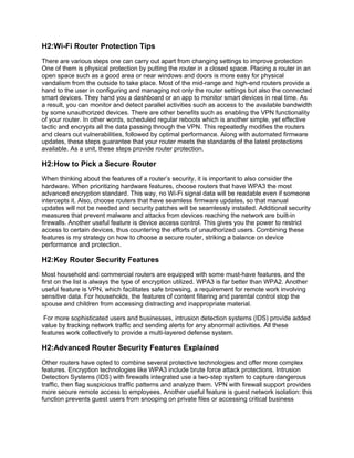 Ultimate Router Security Features For Safer Wi Fi In 2026 Photo Inspiration
