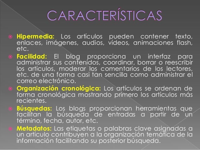 Resultado de imagen de DEFINICION DE blog