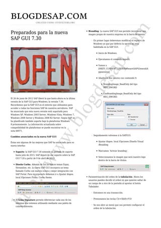Blog de SAP 2012