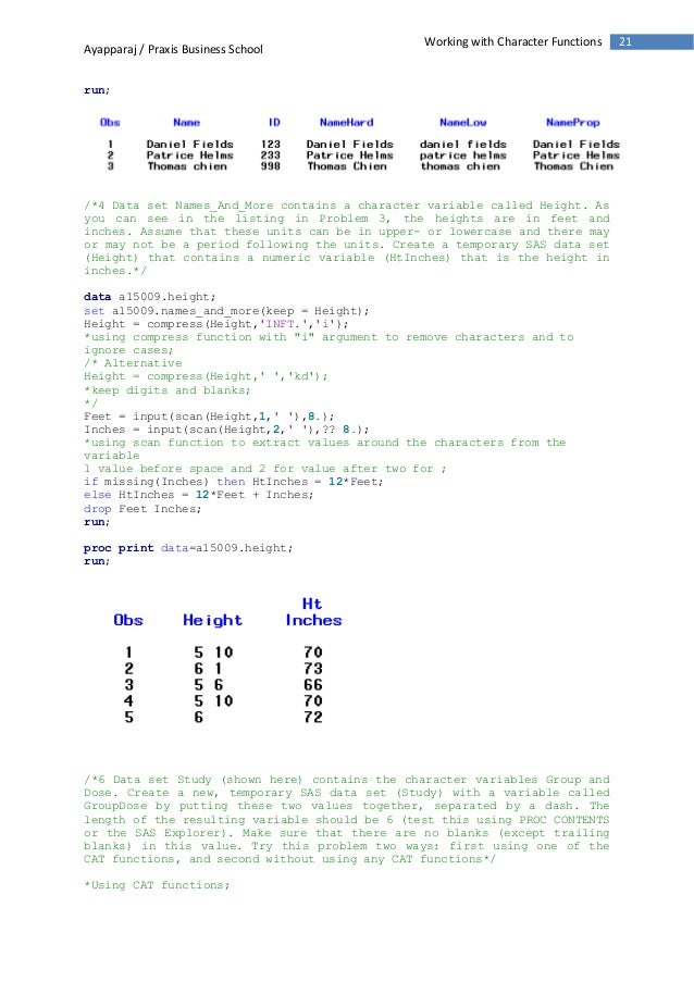 Sas Upcase The First Letter Sas Upcase The First Letter