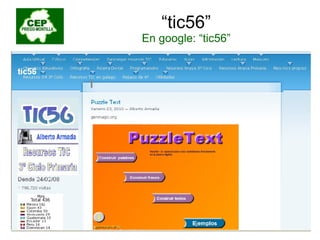 “ tic56” En google: “tic56” 