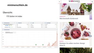 minimenschlein.de
Übersicht:
775 Seiten im Index
 