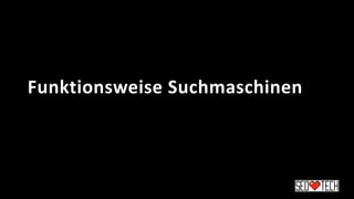 Funktionsweise Suchmaschinen
 