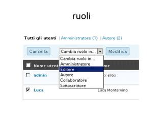 ruoli
 