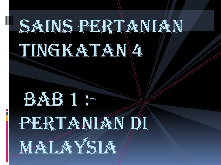 Blogg sains pertanian tingkatan 4(c1)