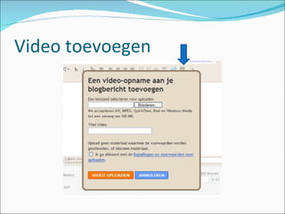 Video toevoegen 