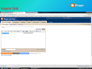 Inserir link
 