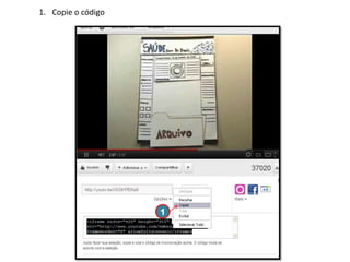 1. Copie o código

1

 