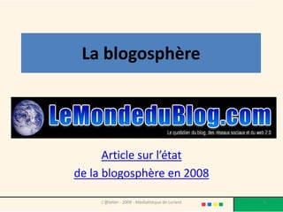 Blogger 2009