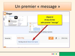 Un premier « message »
 