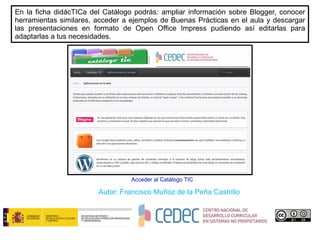 CeDeC. Blogger (I). Crea y configura tu blog