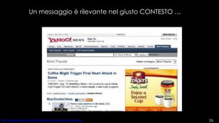 Un messaggio è rilevante nel giusto CONTESTO … 