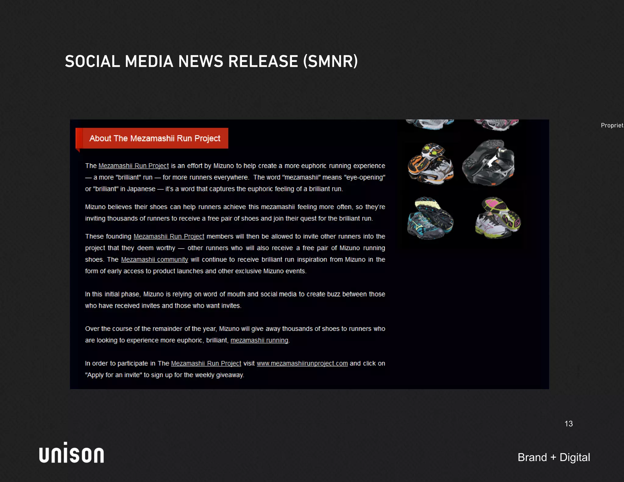 13



Brand + Digital
 