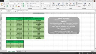 Formula de Excel si anidado
