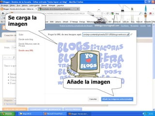 Se carga la imagen Añade la imagen 