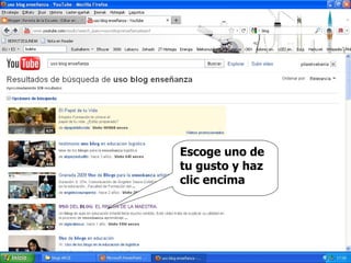 Escoge uno de tu gusto y haz clic encima 