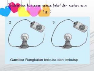 Berdasarkan hubungan antara kabel dan sumber arus
listrik
 