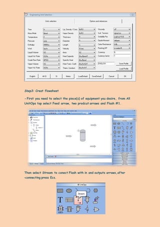Getting Started with chemcad | DOCX