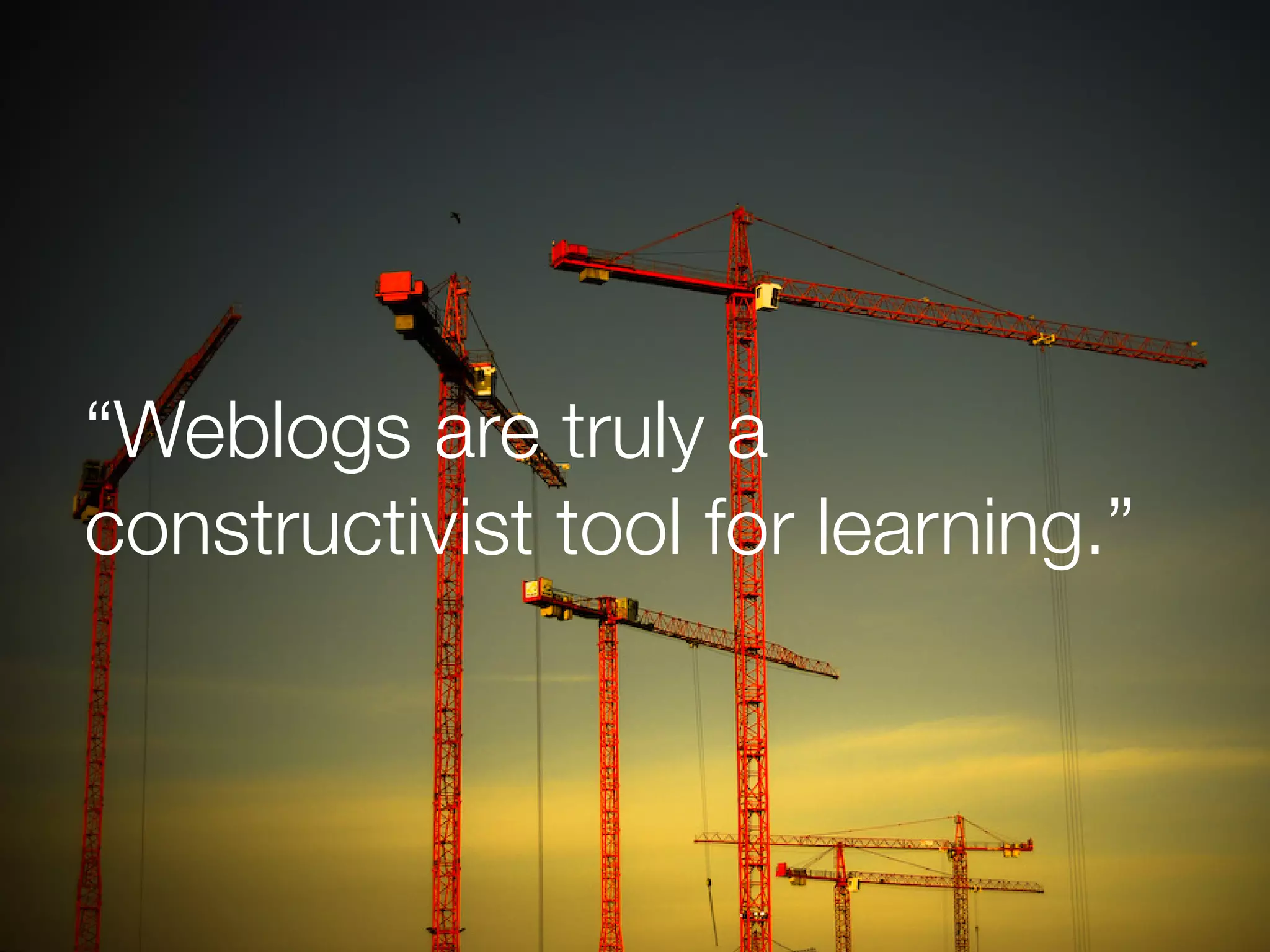 Blogging for the Classroom