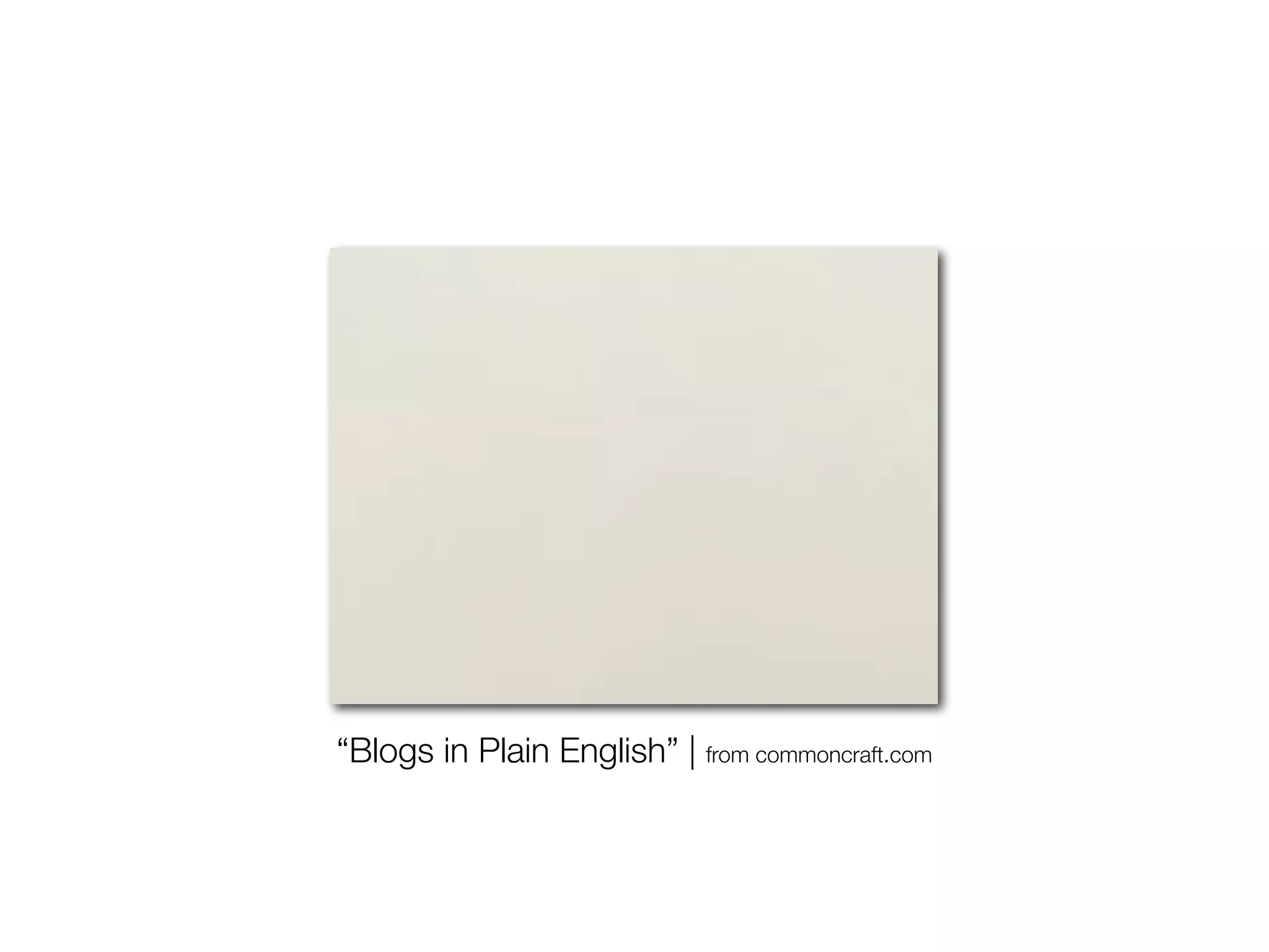 Blogging for the Classroom