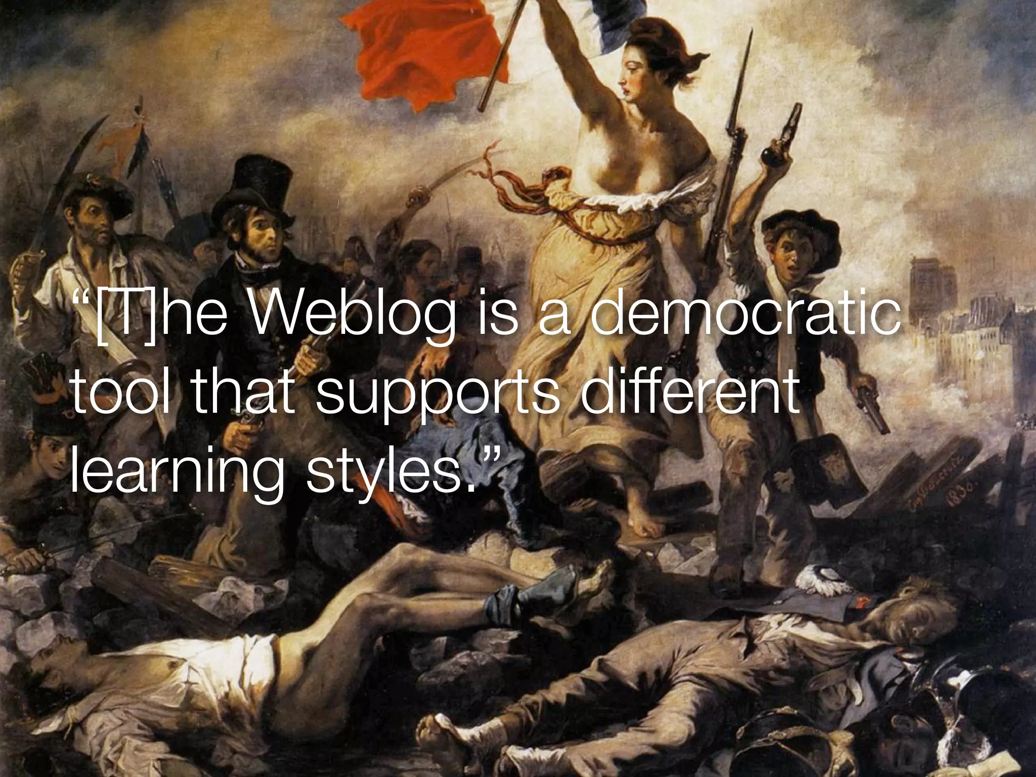 Blogging for the Classroom