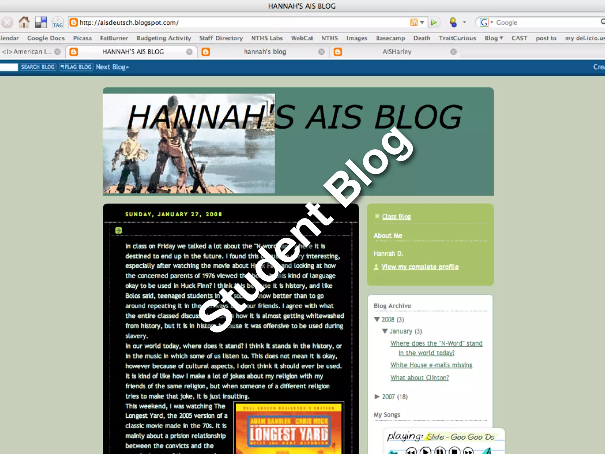 Blogging for the Classroom