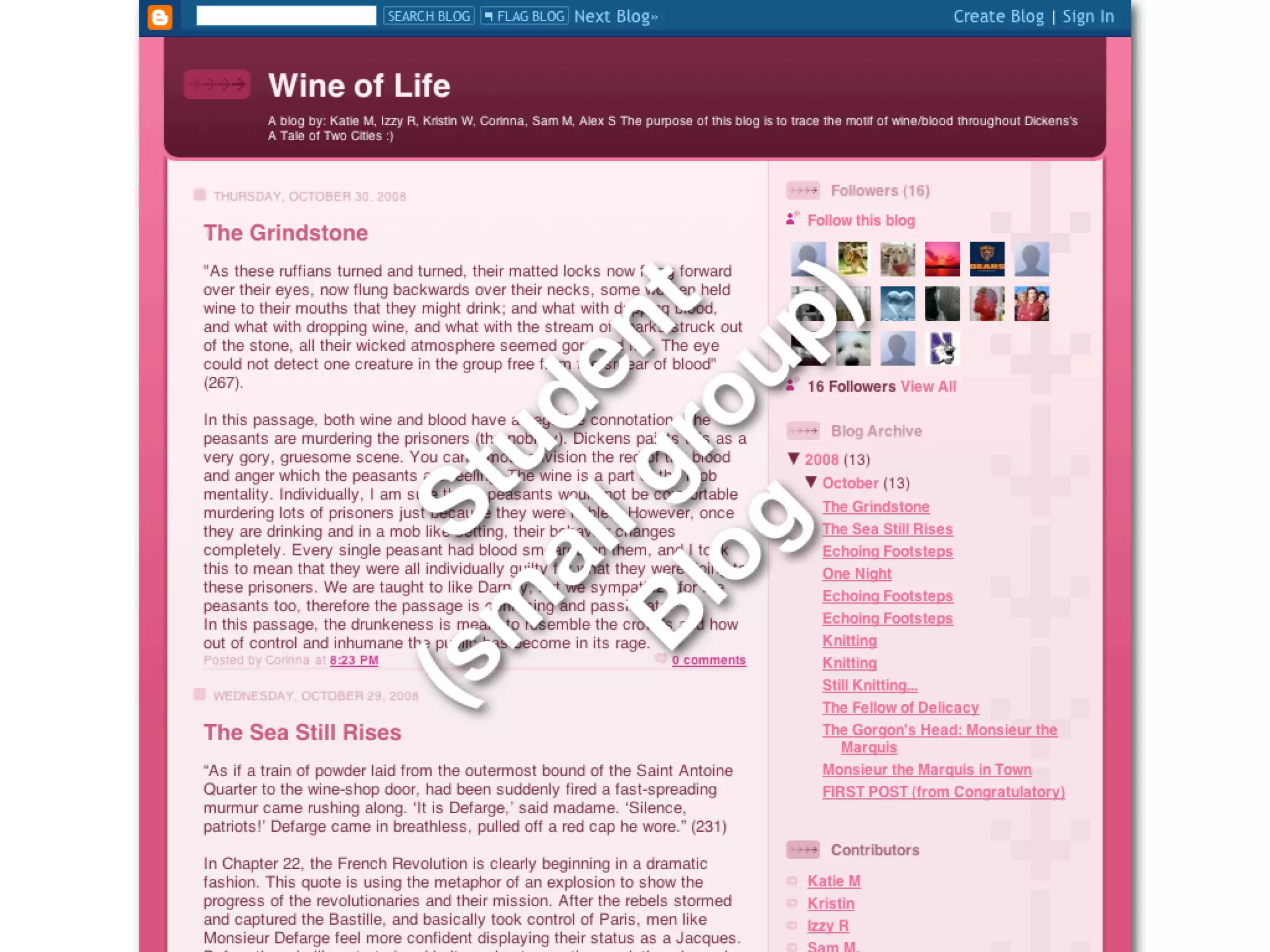 Blogging for the Classroom