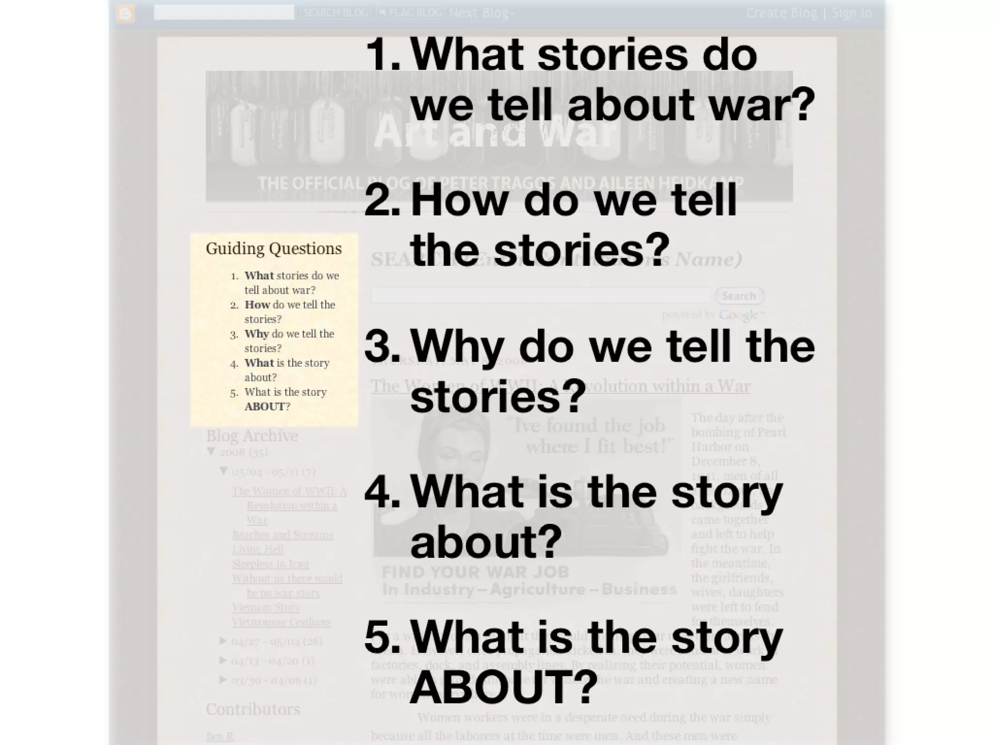 Blogging for the Classroom