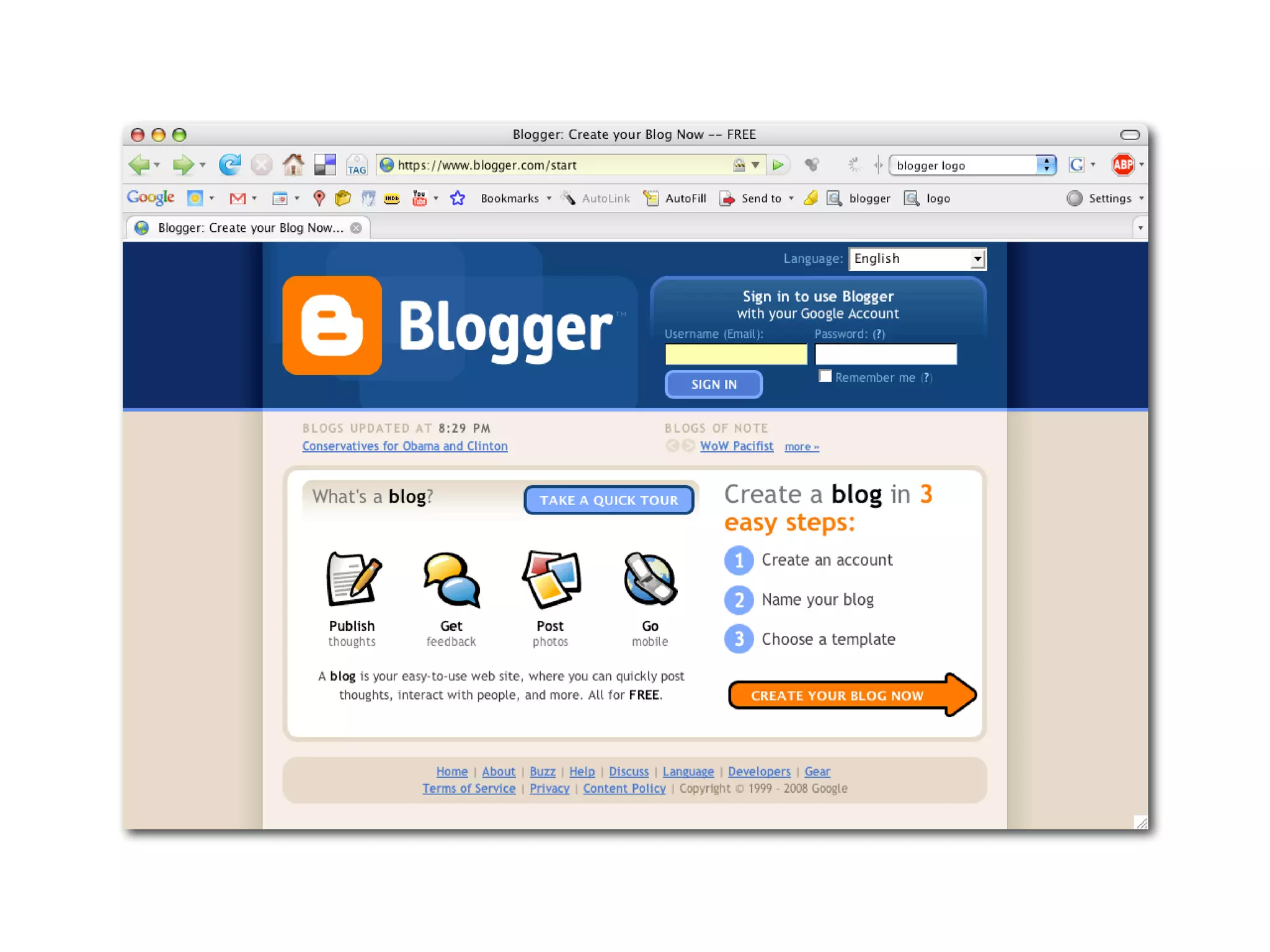 Blogging for the Classroom
