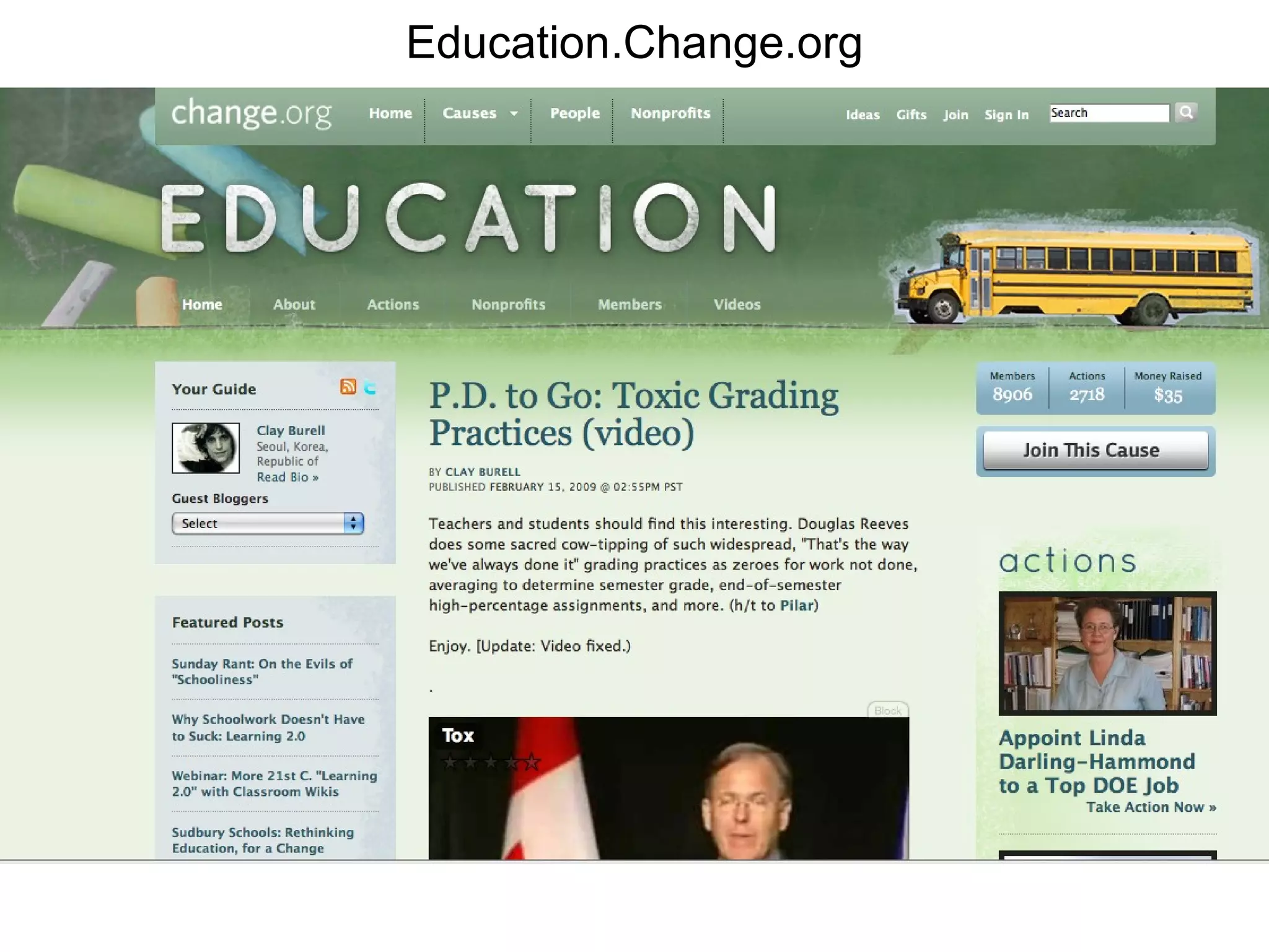 Education.Change.org 