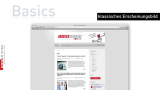 Basics   klassisches Erscheinungsbild
 