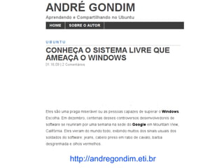 http://andregondim.eti.br 