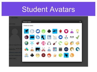 Student Avatars
 