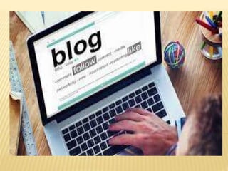 Presentation on how to create education blog | PPTX