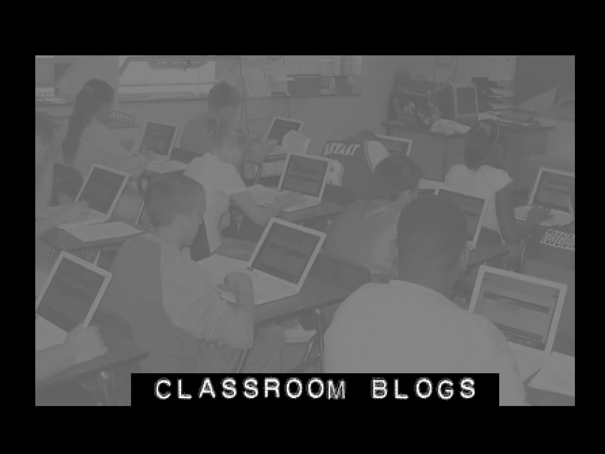 Classroom blogs 