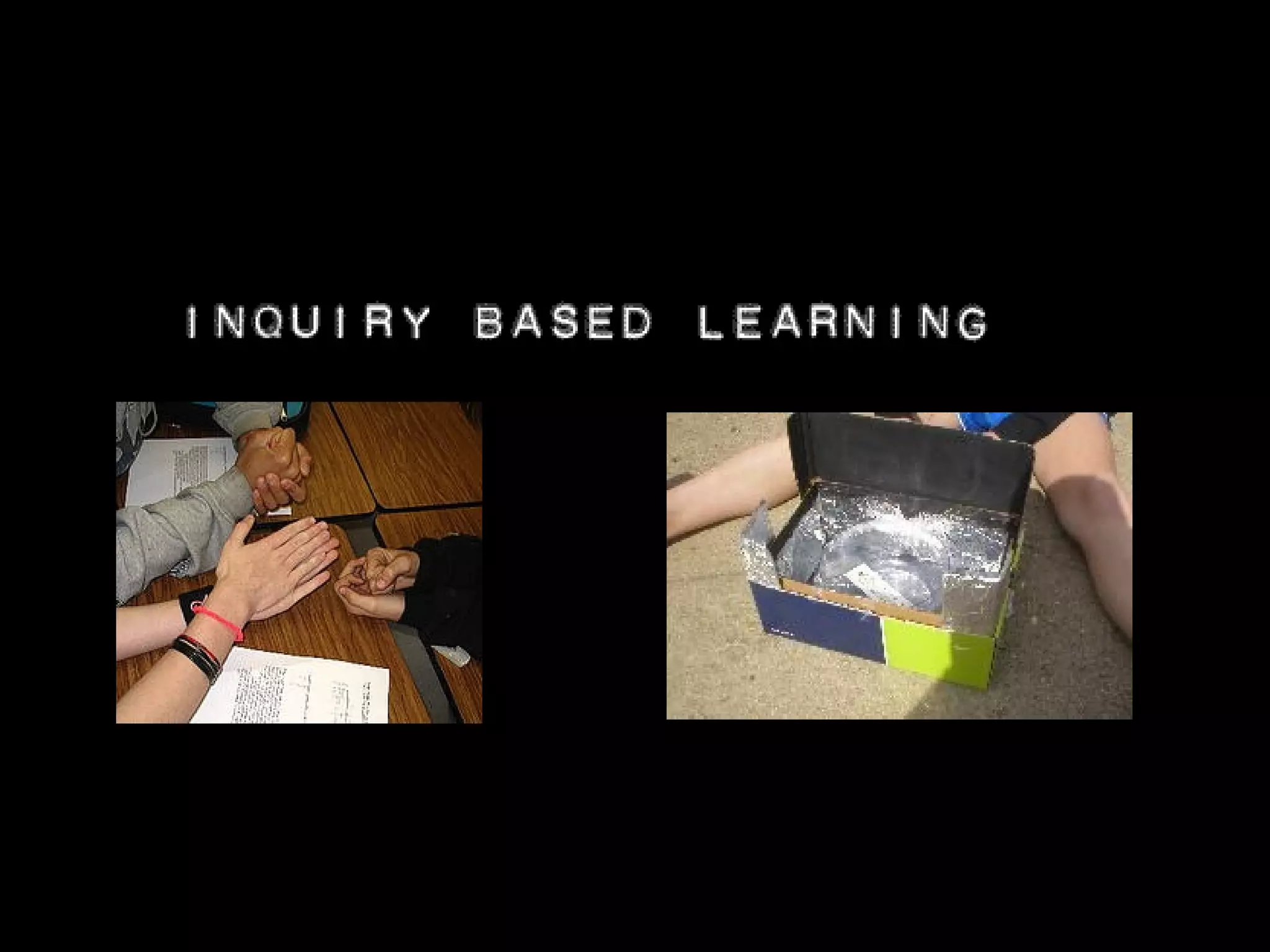 Inquiry-based learning 