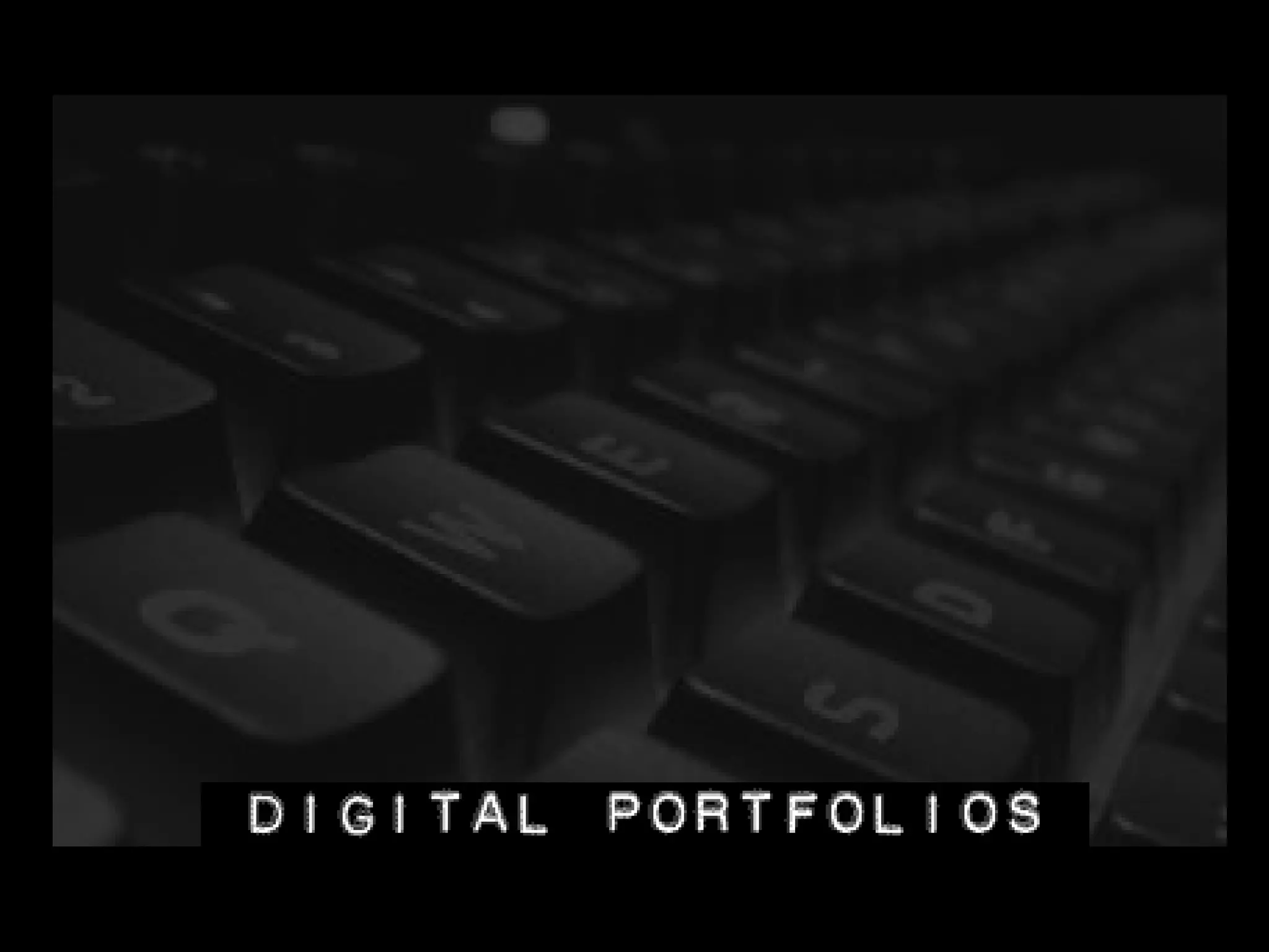 digital portfolios 