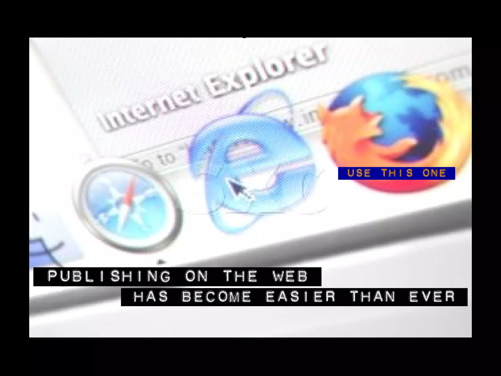 Publishing on the Web 