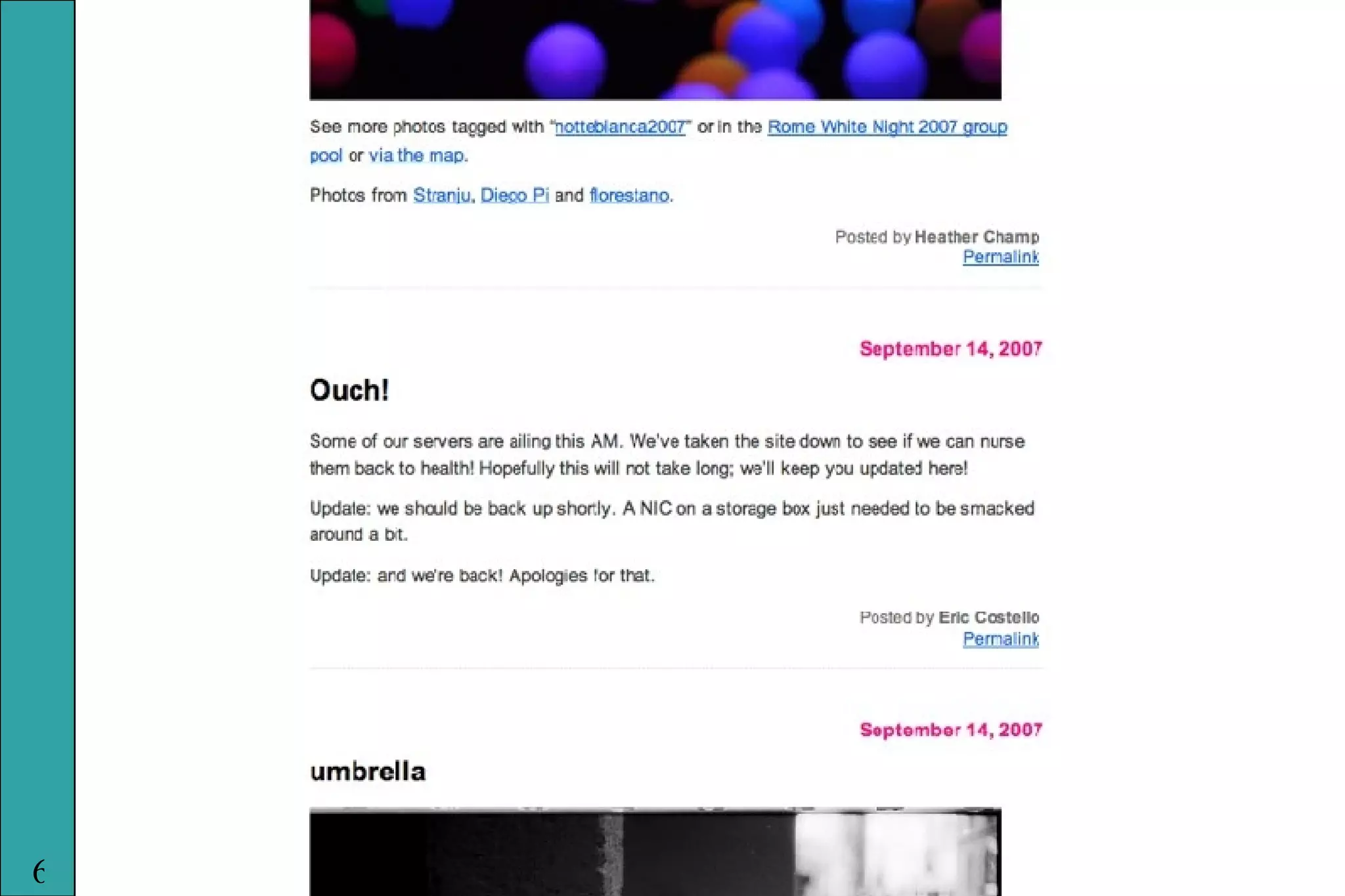 Blogging and Internal Communications