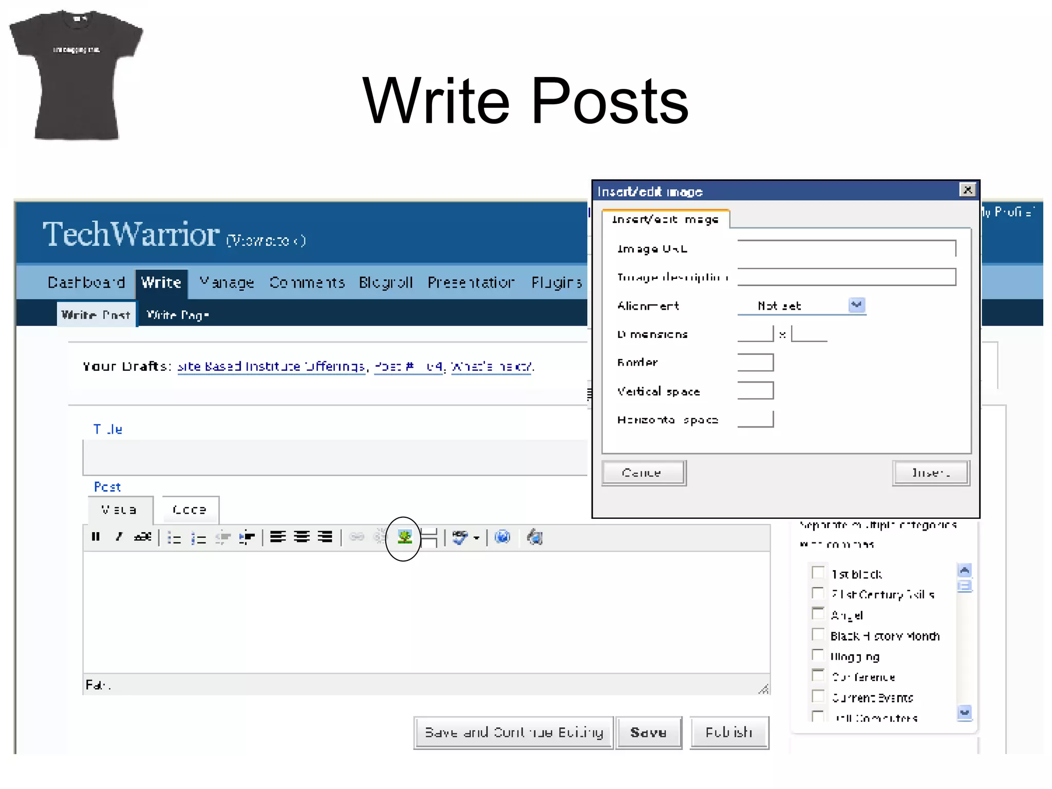 Write Posts 
