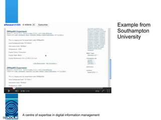 Example from Southampton University  