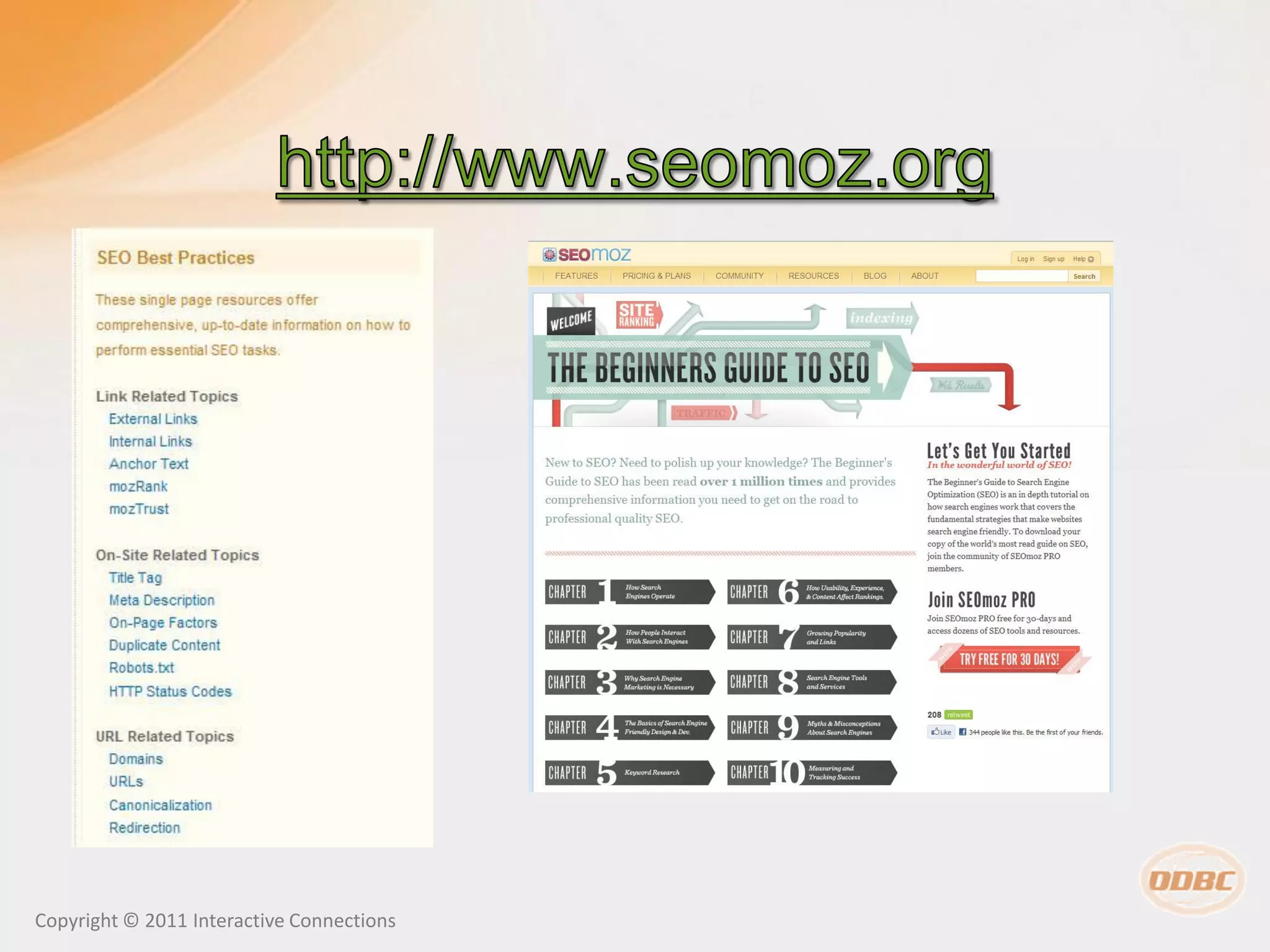 Copyright © 2011 Interactive Connections
 