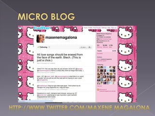 Blogging 101: Basics of Blogging By Mica Rodriguez Slide 10