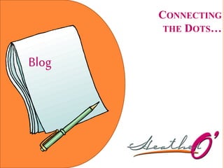 CONNECTING
THE DOTS…
Blog
 